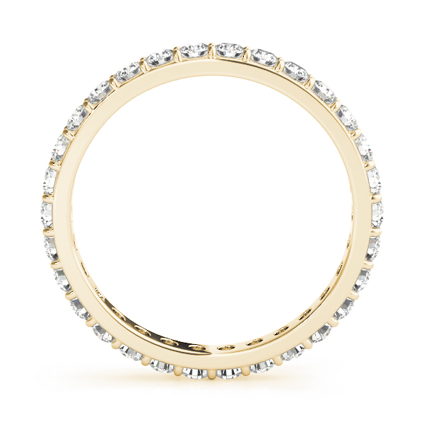  Ladies Shared Prong Eternity Wedding Band Eternity Band 3/8 Carat Total Weight  (Lab-Created) 0.38 C.T.W 10K yellow, white or rose gold - view 10