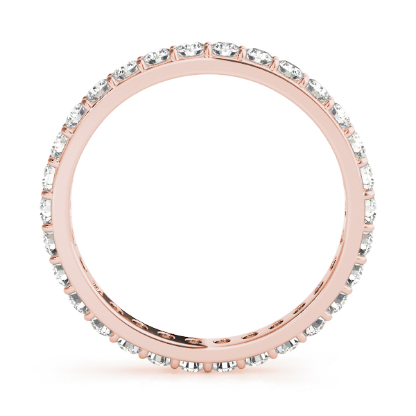  Ladies Shared Prong Eternity Wedding Band Eternity Band 3/8 Carat Total Weight  (Lab-Created) 0.38 C.T.W 10K yellow, white or rose gold - view 11