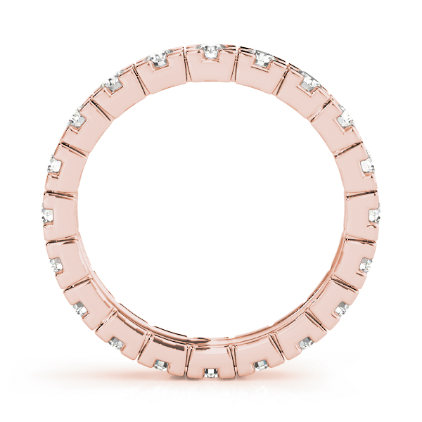  Ladies Wedding Eternity Band 0.85 Carat Total Weight  (Lab-Created) 0.85 C.T.W 10K yellow, white or rose gold - view 5