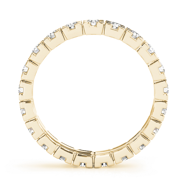 Ladies Wedding Eternity Band 0.54 Carat Total Weight  (Lab-Created) 0.54 C.T.W 10K yellow, white or rose gold - view 4