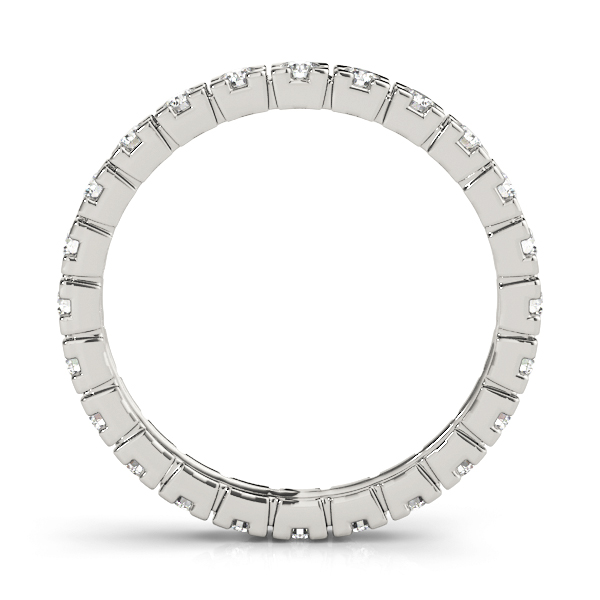  Ladies Wedding Eternity Band 3/8 Carat Total Weight  (Lab-Created) 0.40 C.T.W 10K yellow, white or rose gold - view 6