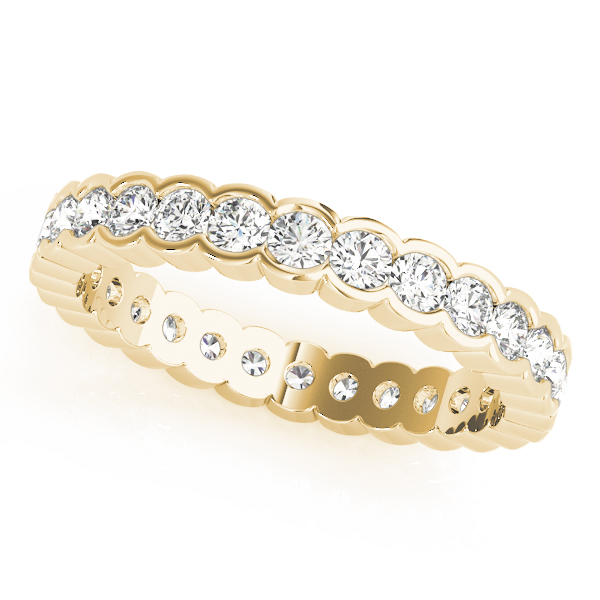  Ladies Wedding Eternity Band .90 Carat Total Weight  (Lab-Created) 0.90 C.T.W 10K yellow, white or rose gold - view 2