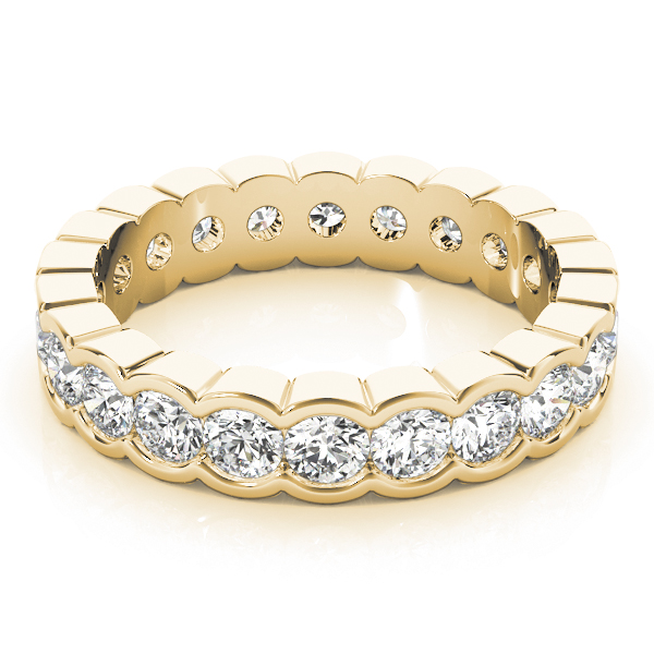  Ladies Wedding Eternity Band .90 Carat Total Weight  (Lab-Created) 0.90 C.T.W 10K yellow, white or rose gold - view 4