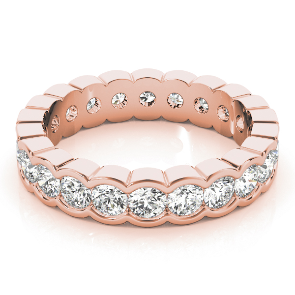  Ladies Wedding Eternity Band .90 Carat Total Weight  (Lab-Created) 0.90 C.T.W 10K yellow, white or rose gold - view 5