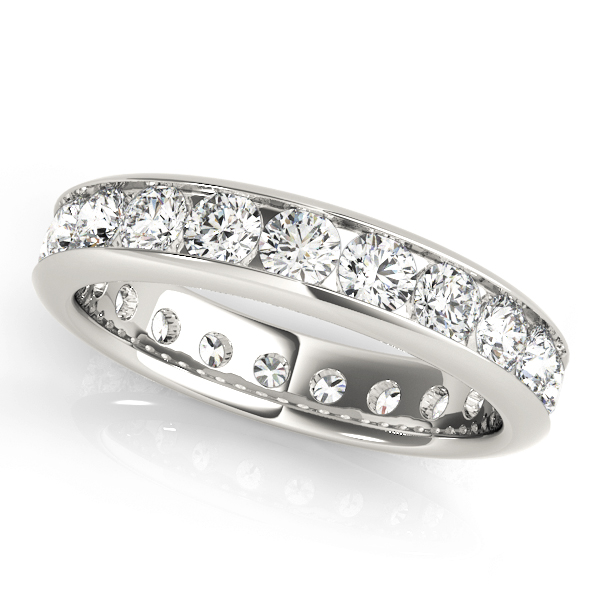 Channel Set Eternity Wedding Band WOVR-84399