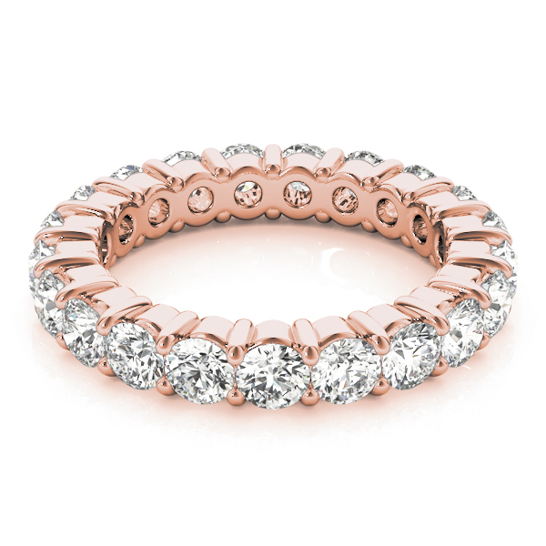  Ladies Wedding Eternity Band 3 Carat Total Weight  (Lab-Created) 3.00 C.T.W Sterling Silver - view 5