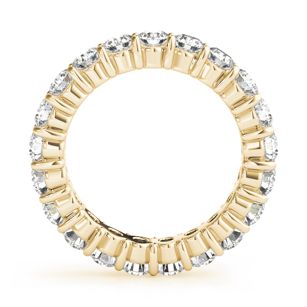  Ladies Wedding Eternity Band 3 Carat Total Weight  (Lab-Created) 3.00 C.T.W Sterling Silver - view 7