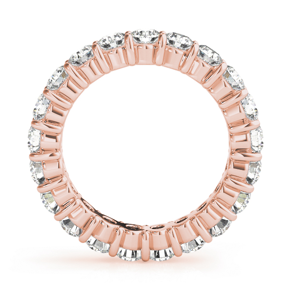  Ladies Wedding Eternity Band 3 Carat Total Weight  (Lab-Created) 3.00 C.T.W Sterling Silver - view 8