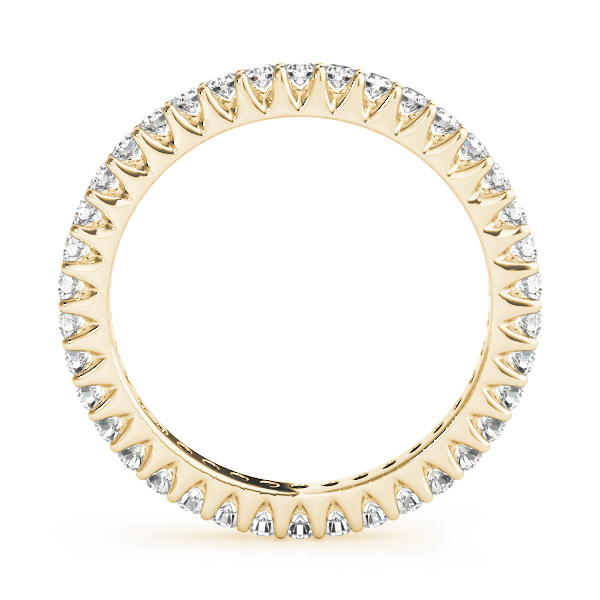  Ladies Eternity Prong Wedding Band Eternity Band 0.79 Carat Total Weight  (Lab-Created) 0.79 C.T.W 10K yellow, white or rose gold - view 4