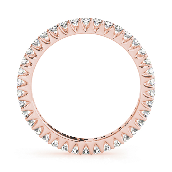  Ladies Eternity Prong Wedding Band Eternity Band 0.79 Carat Total Weight  (Lab-Created) 0.79 C.T.W 10K yellow, white or rose gold - view 5