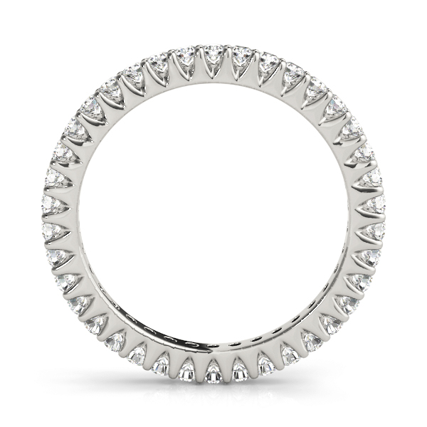  Ladies Eternity Prong Wedding Band Eternity Band 0.79 Carat Total Weight  (Lab-Created) 0.79 C.T.W 10K yellow, white or rose gold - view 6