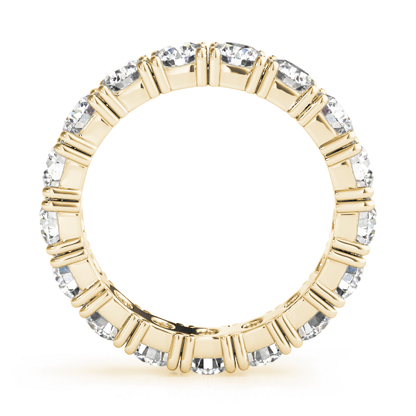  Ladies Eternity Prong Wedding Band Eternity Band 2.4 Carat Total Weight  (Lab-Created) 2.40 C.T.W 10K yellow, white or rose gold - view 4