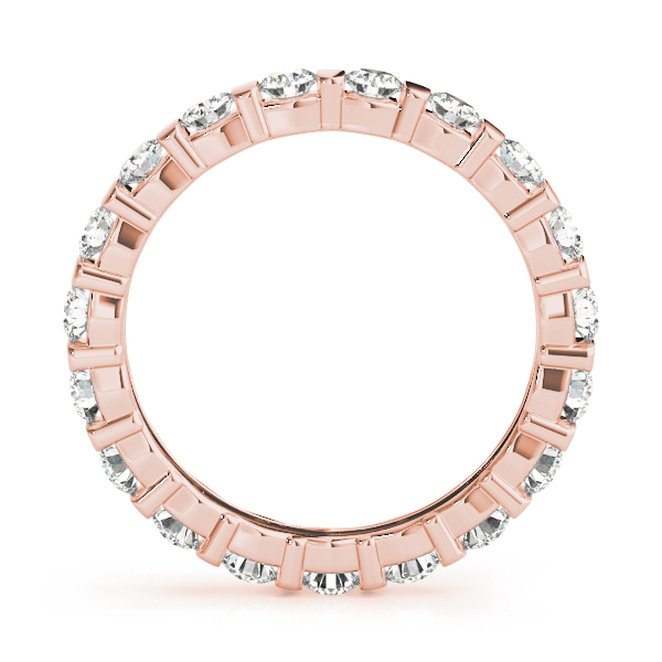  Ladies Wedding Eternity Band 1.12 Carat Total Weight  (Lab-Created) 1.12 C.T.W 10K yellow, white or rose gold - view 5