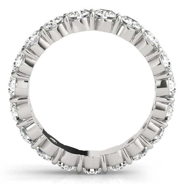  Ladies Shared Prong Eternity Wedding Bands Eternity Band 1/2 Carat Total Weight  (Lab-Created) 0.48 C.T.W 14K yellow, white or rose gold - view 12