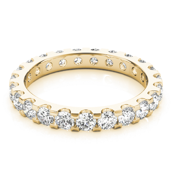  Ladies Shared-Prong Eternity Band 1/4 Carat Total Weight  (Lab-Created) 0.24 C.T.W 10K yellow, white or rose gold - view 4