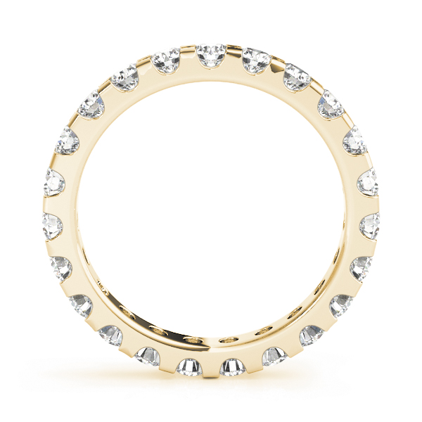  Ladies Shared-Prong Eternity Band 1/4 Carat Total Weight  (Lab-Created) 0.24 C.T.W 10K yellow, white or rose gold - view 7