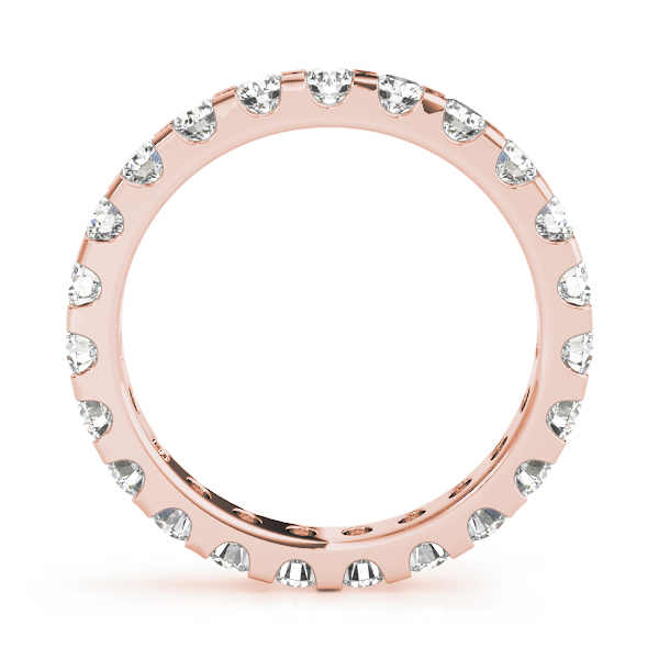  Ladies Shared-Prong Eternity Band 1/4 Carat Total Weight  (Lab-Created) 0.24 C.T.W 10K yellow, white or rose gold - view 8