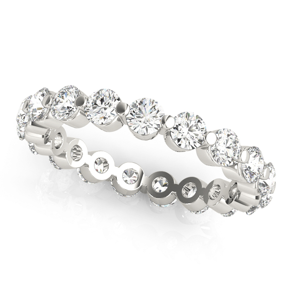 Single Shared-Prong Eternity Band WOVR-84944