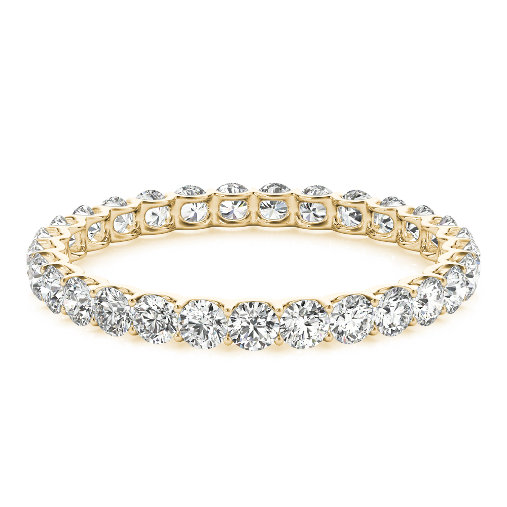  Ladies U-Prong Eternity Wedding Band Eternity Band 3/4 Carat Total Weight  (Lab-Created) 0.78 C.T.W 14K yellow, white or rose gold - view 7
