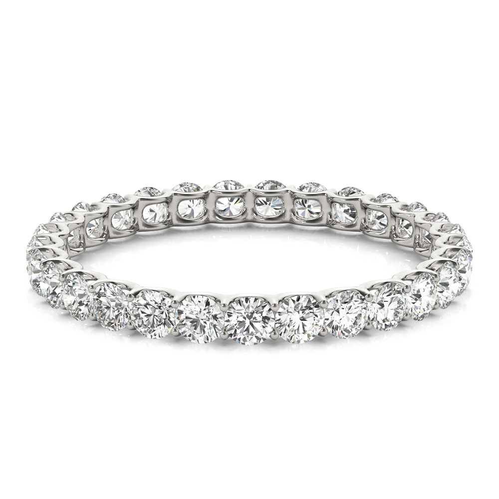  Ladies U-Prong Eternity Wedding Band Eternity Band 3/4 Carat Total Weight  (Lab-Created) 0.78 C.T.W 14K yellow, white or rose gold - view 9