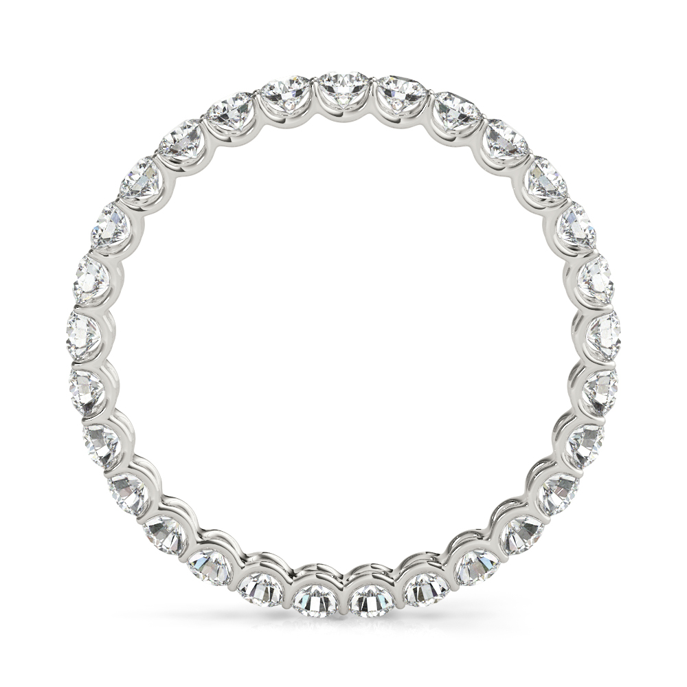  Ladies U-Prong Eternity Wedding Band Eternity Band 3/4 Carat Total Weight  (Lab-Created) 0.78 C.T.W 14K yellow, white or rose gold - view 12