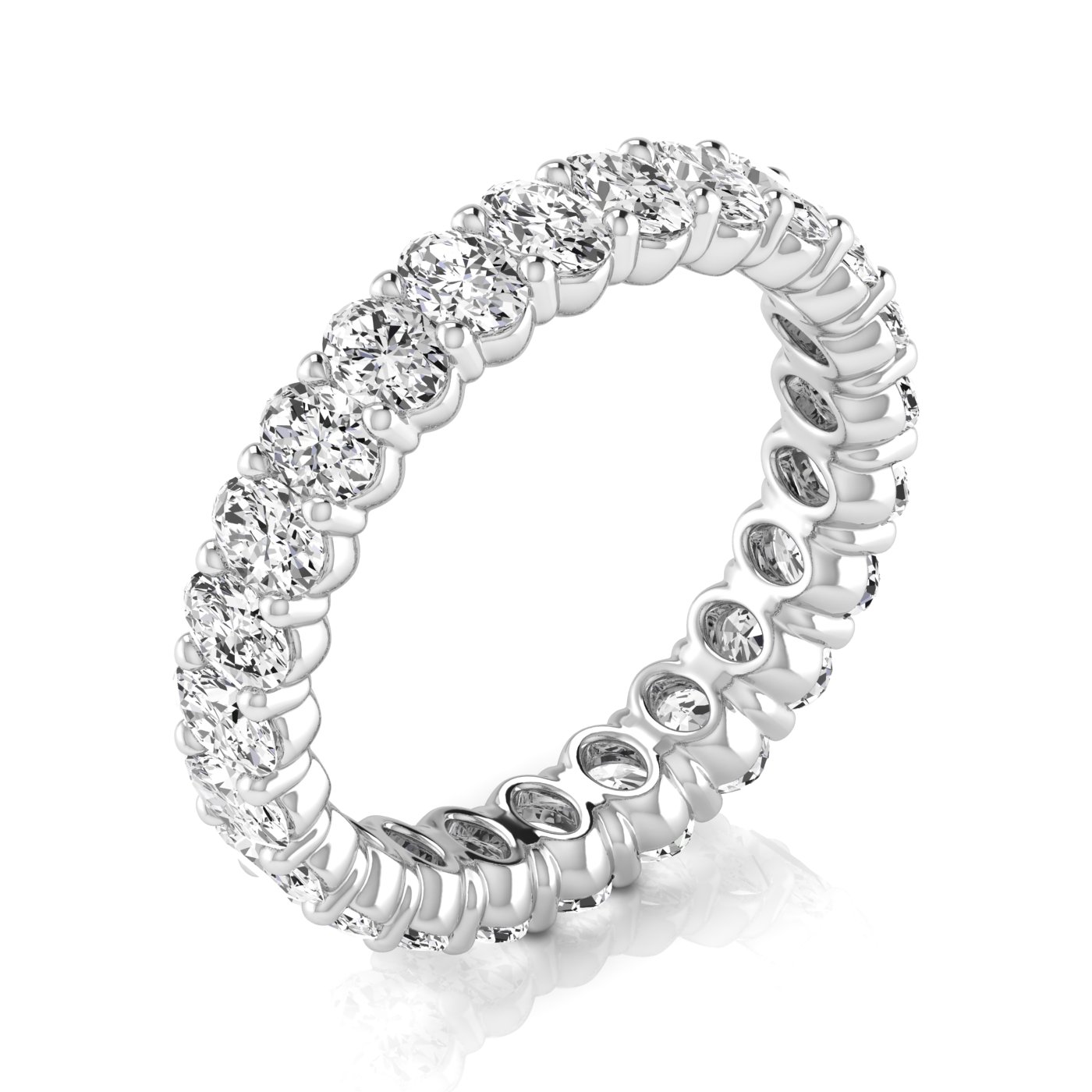 Oval Full Eternity Diamond Eternity Band WOVR-ET-OV