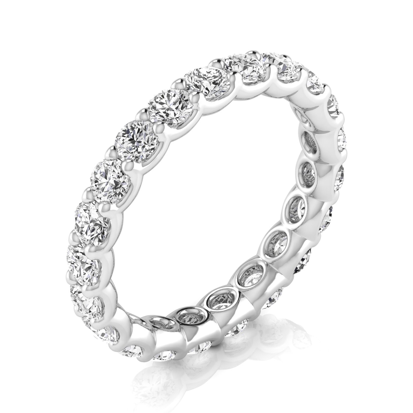 Round Full Eternity Diamond Eternity Band WOVR-ET-RD