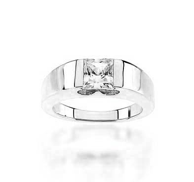 Bridal Engagement Ring 1.0 Carat Total Weight