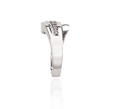 Journey 7 Stone Graduated Diamond Ring 1/5 Carat Total Weight