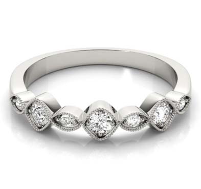 Diamond Stackable Ring 1/5 Carat Total Weight
