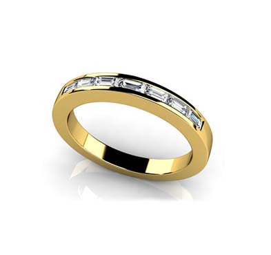 Baguette Band 1/3 Carat Total Weight