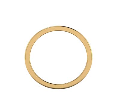 14K Gold Cross Eternity Band