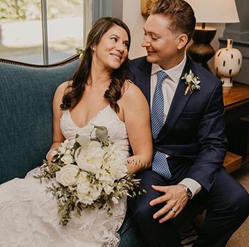 Beautiful engagement ring photo from satisfied customer